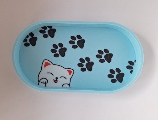 Bandeja herramientas gatito